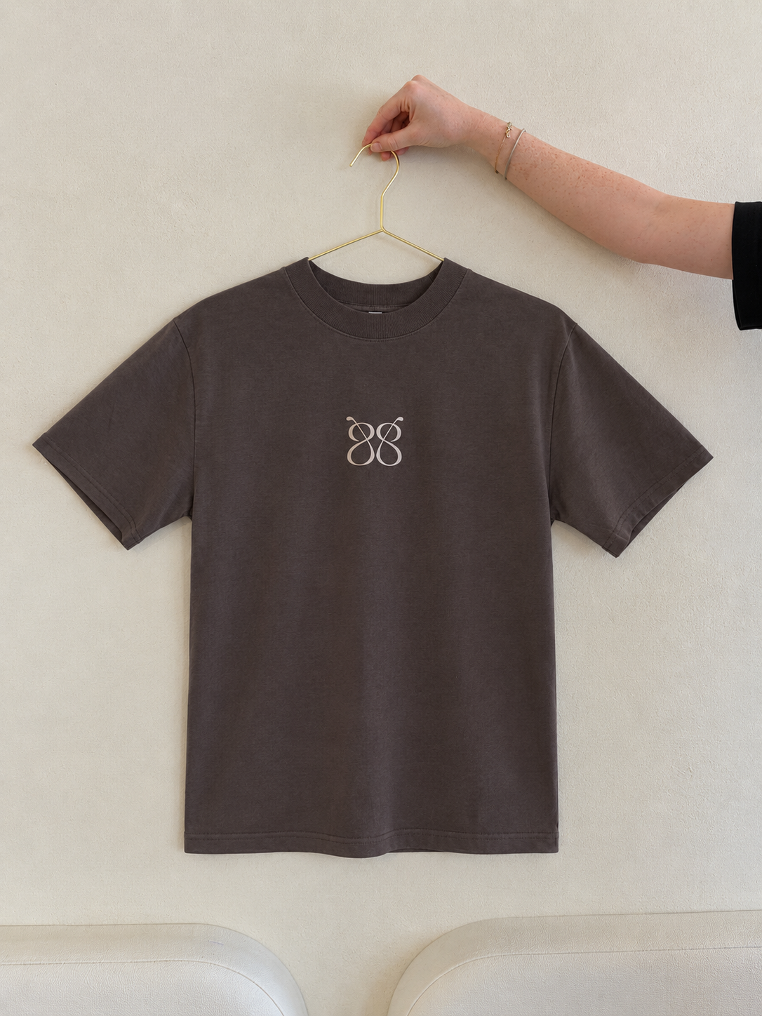 No Risk No Magic Tee - Brown