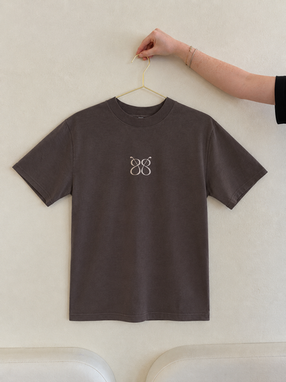 No Risk No Magic Tee - Brown