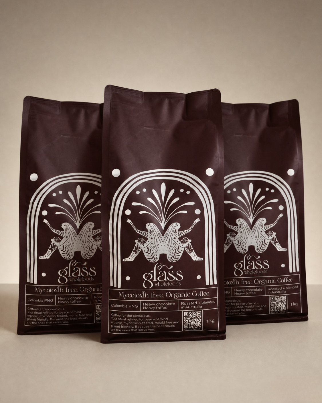 Mycotoxin Free Organic Coffee 1kg Triple Pack