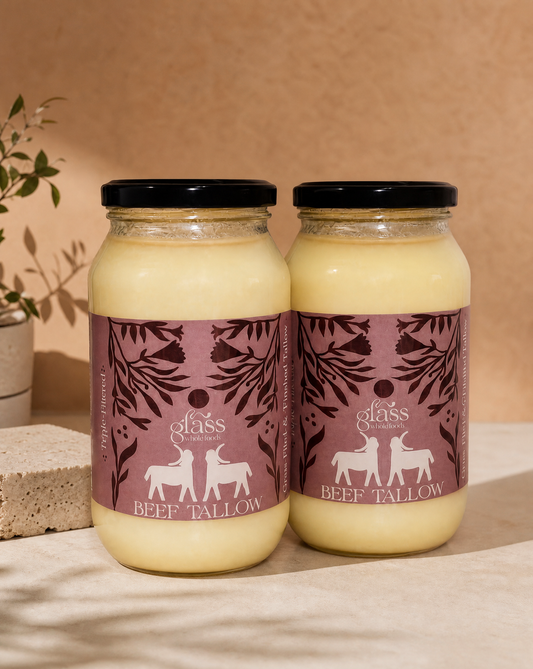 Beef Tallow 1L Twin Pack